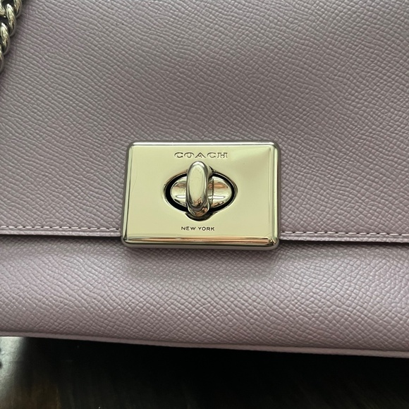 COACH Mini Cassidy Crossbody Shoulder Bag F77974 Purple Lavender - Picture 6 of 16